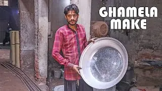 Incredible Ghamela Making Process With Iron Sheet