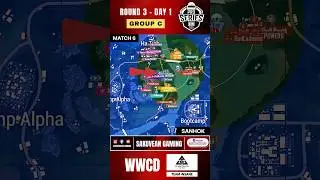 TEAM iNSANE WWCD ROTATIONS | BMPS 2025 | GROUP C - DAY 1 | MATCH 6 - SANHOK | ROUND 3