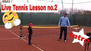 My Daddy / My Coach - Kids Tennis Lesson # 2 (Intro)
