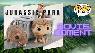 Jurassic Park Movie Moment | Tim Murphy w. Velociraptors Kitchen Scene | Funko Pop