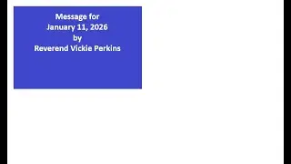 Message for January 11, 2036