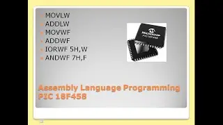 Introduction to assembly language programming of PIC microcontroller