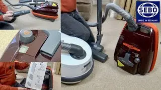 Sebo k3 Vulcano Vacuum Cleaner Unboxing & First Look