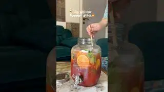 Easy Party Punch Recipe🍹 #punch #recipe #drinkrecipe #summerdrink #easyrecipes #recipeoftheday