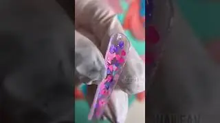 Upper forms. Coffin nails. Nail art tutorial if beautiful nails