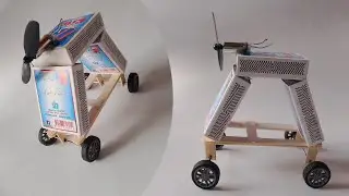 DIY Car Mini Toy | Match box drone motor toy Only utv