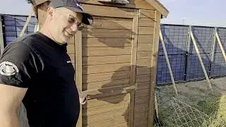 35 Meter PV-Zaun in Betrieb genommen und ich liebe diesen DEYE Hybridwechselrichter.