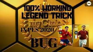 LEGEND TRICK IN PES 2020 BUG SURE LEGEND