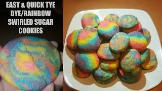 Tie Dye / Rainbow Sugar Cookies