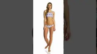 Quintsoul Swimwear Ink & Water String Bikini Bottom | SwimOutlet.com