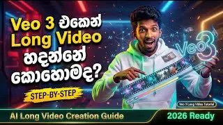 Veo 3 එකෙන් Long Videos හදලා YouTube Monetization ගන්නෙ කොහොමද? 🚀 (Step-by-Step)