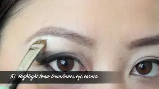 How to use MAC Cosmetics 212 Flat Definer Brush