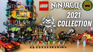 LEGO Ninjago Legacy 2021 Collection: City Gardens, 10th Anniversary Golden Minifigures, & All Sets!