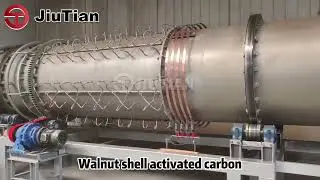 Jiutian Factory Direct Sales Walnut shell activated carbon Machine#activatedcarbon #charcoalmachine