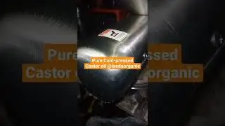 Pure Cold-pressed Castor oil extraction process @isedaorganiclimited4075 .
