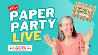 Paper Party Live - an Easy Card Layout You'll Seriously Love