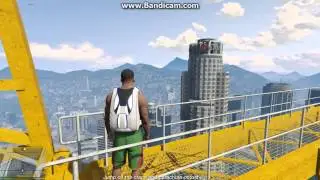 GTA5 PC - Crane Parachuting