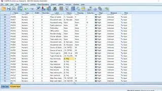 Comment filtrer une base de données SPSS(traiter les valeurs manquantes): manuel et avec syntaxe