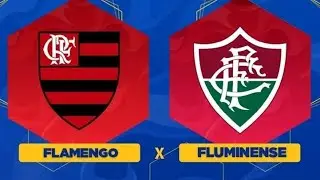 FLAMENGO ❌️ FLUMINENSE | CAMPEONATO CARIOCA (AO VIVO) COM IMAGENS GAMEPLAY