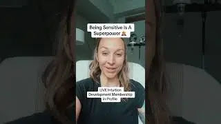 Being sensitive is a superpower 🦸&zwj;♀️ #akashicrecords #intuition #sensitive #empath #spirituality