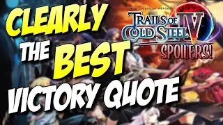Greatest Character Development in a Single Minute (Cold Steel IV Spoilers btw!)