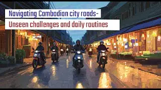 EP3 - Navigating Cambodian city roads-unseen challenges and daily routines