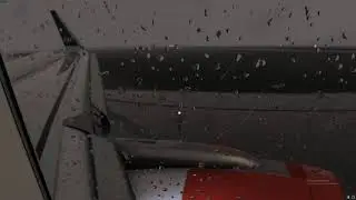 Scandinavian Airlines 320N Landing into Rainy Bergen Flesland | Microsoft Flight Simulator 2020 |