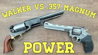Colt Walker vs. .357 Magnum