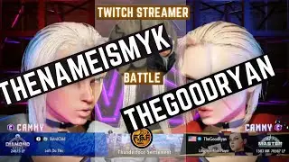 MyNameIsMYK aka BstrdChld (Cammy) vs The GoodRyan (Cammy) - Street Fighter 6 - Twitch Battles