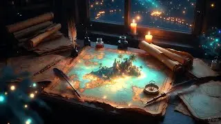 The MAPMAKER Who Traveled in His DREAMS | Fantasy Sleep Story | Cozy ASMR for Deep Rest