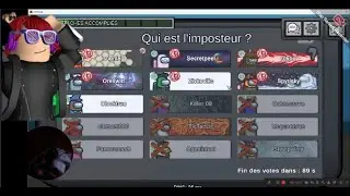 je joue  a among us