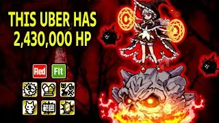 Battle Cats - Flame Mage Sidmi Review (NEW Gals & Mons Uber v14.7)
