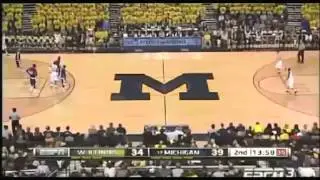 Ceola Clark vs Michigan no23 21 pts, 4 rebs, 4 asts