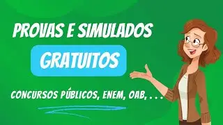 GRATUITO - Simulados e question&aacute;rios para Enem e Concursos p&uacute;blicos