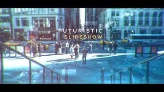 After Effects Template: Futuristic Slideshow