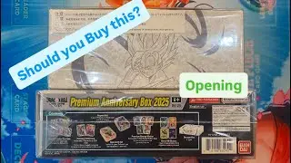 Dragon Ball Super Card Game Masters Premium Anniversary Box 2025 Opening