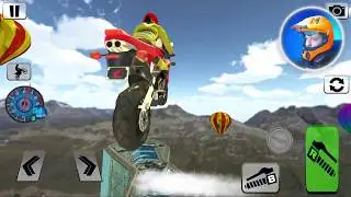 Bike Impossible Tracks Race - 3D Motorcycle Stunts Level 1 - 5
