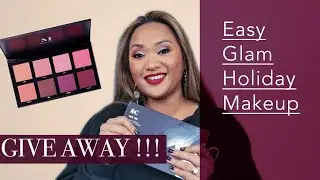 Easy Glam Holiday Makeup Look | GiveAway | Fantabulous Pheng