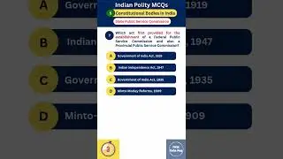 Lesson 29: Constitutional Bodies in India -Part 5 | State Public Service Commission  | Polity Quiz