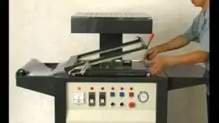 JACK TEC Skin Packaging Machine TB 390   YouTube