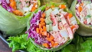Kani Salad Spring Rolls