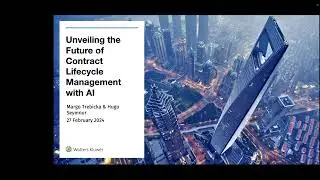 Webinar: Unveiling the Future of Contract Lifecycle Management with AI &ndash; A Wolters Kluwer Showcase