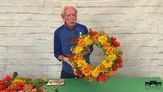 2025-11 Crafts with Jimmy   Beautiful Fall Wreath