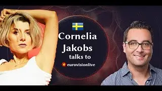 🇸🇪 Interview with Cornelia Jakobs from Sweden @ Eurovision Song Contest in Turin / Italy