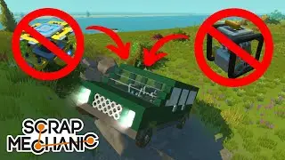 SCRAP MECHANIC MAIS SANS MOTEUR ET SANS LIFT !!!!
