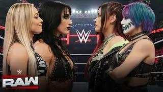 WWE 2K25 &mdash; Риа Рипли и Лив Морган против Иё Скай и Аски &mdash; ПОЛНЫЙ МАТЧ: WWE 23 октября 2025 г.