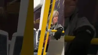 Learning german on a tram #prank 😂😂😂