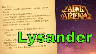 Patch Notes: New Celestial Hero! [DB AFK Arena]