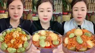 SOLO ASMR TOBIKO EGGS | FLYING FISH ROE | GARLIC | EXTREME EATING SOUNDS