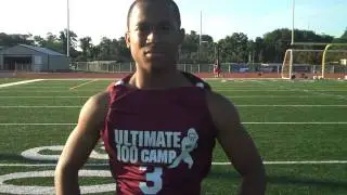 Justin Wimberly, WR, Class of 2013, National Underclassmen Combine Ultimate 100 East